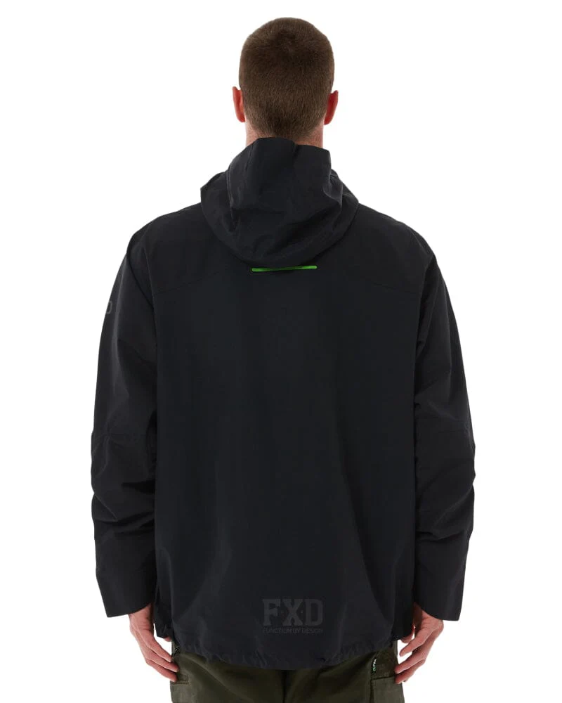 WO-2 Three Layer Waterproof Jacket - Black - Image 4