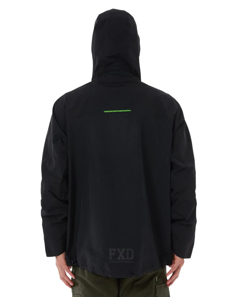 WO-2 Three Layer Waterproof Jacket - Black - Image 5