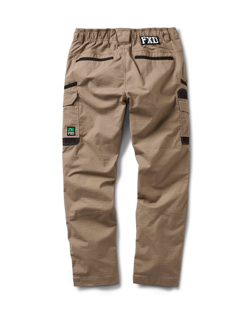 WP-12 Elastic Waist Stretch Ripstop Work Pant - Khaki - Image 9