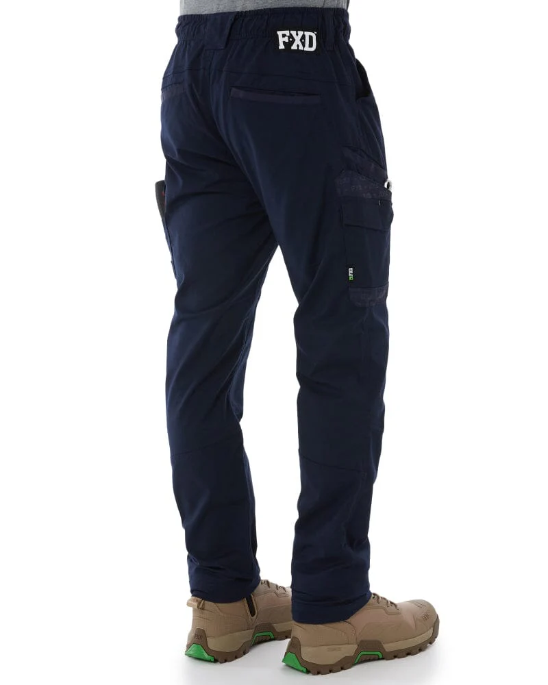 WP-12 Elastic Waist Stretch Ripstop Work Pant - Navy - Image 5