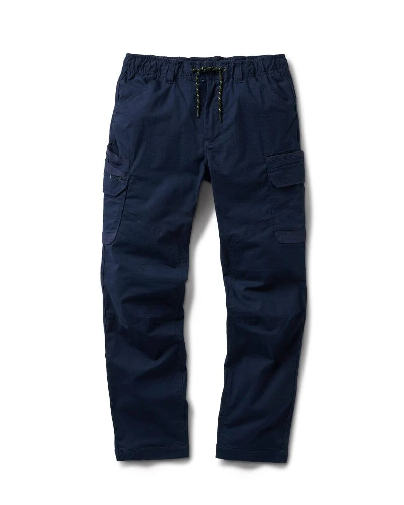 WP-12 Elastic Waist Stretch Ripstop Work Pant - Navy - Image 8