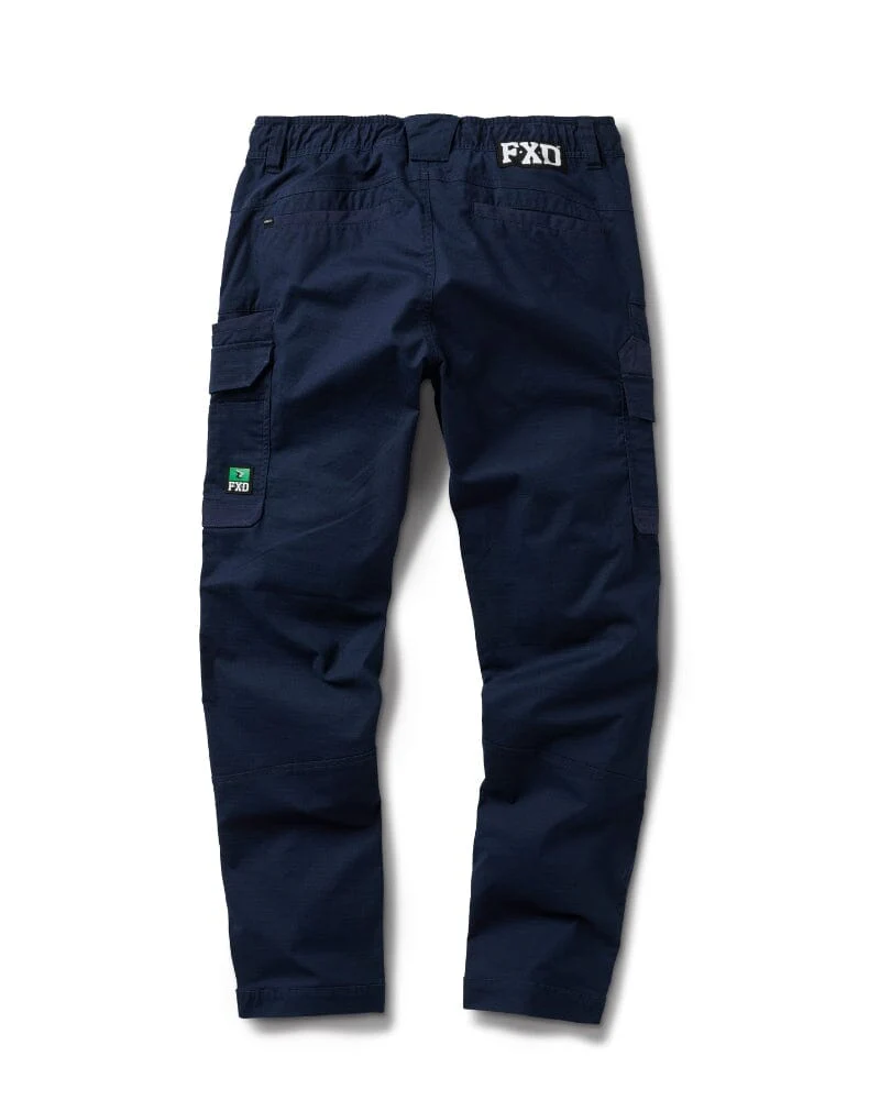 WP-12 Elastic Waist Stretch Ripstop Work Pant - Navy - Image 9