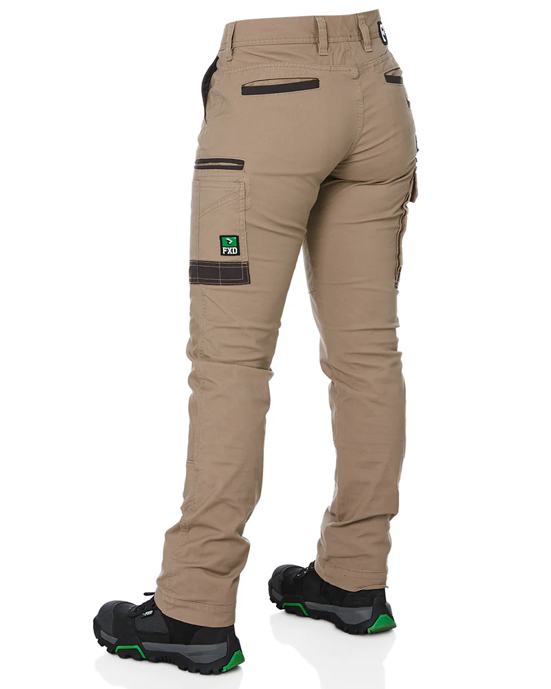 WP-3W Ladies Stretch Work Pants - Khaki - Image 4