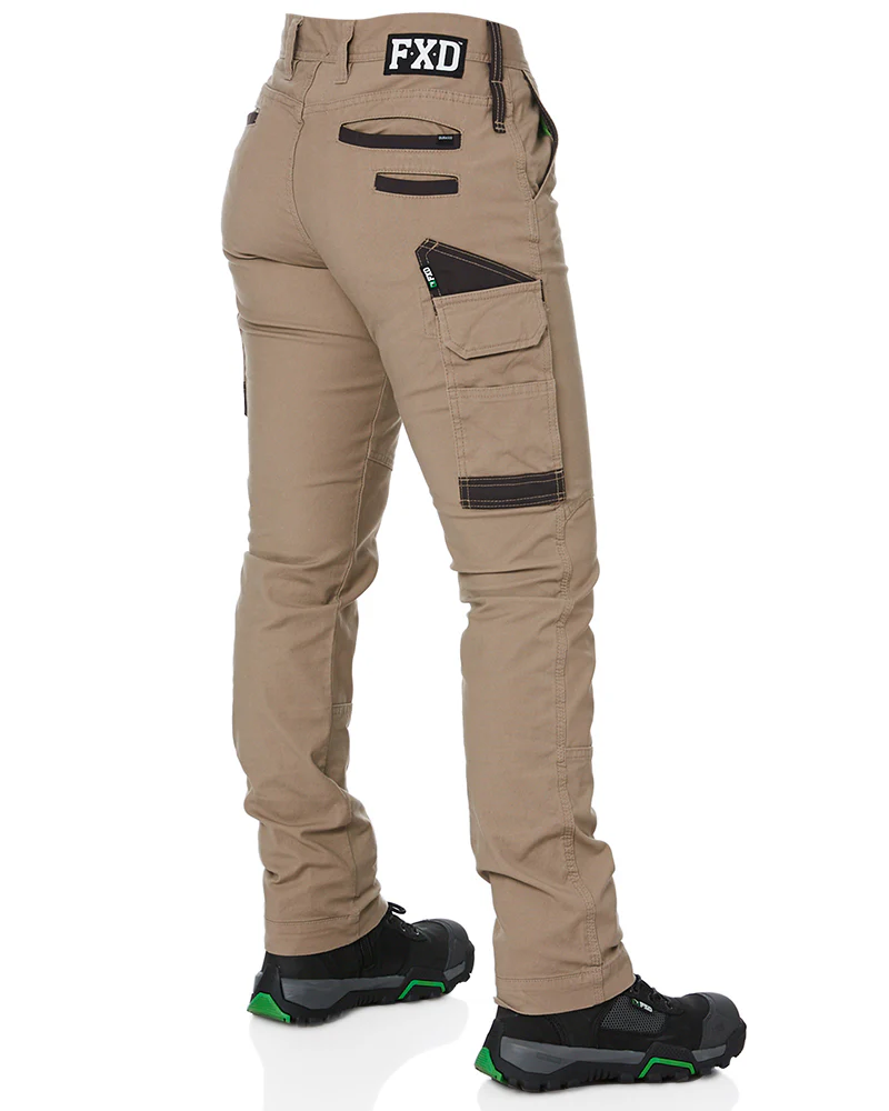 WP-3W Ladies Stretch Work Pants - Khaki - Image 5