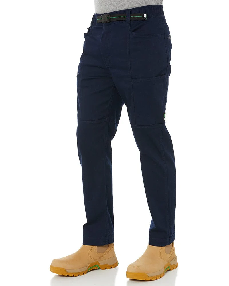 WP-6 Elastic Waist Work Pant - Navy - Image 3