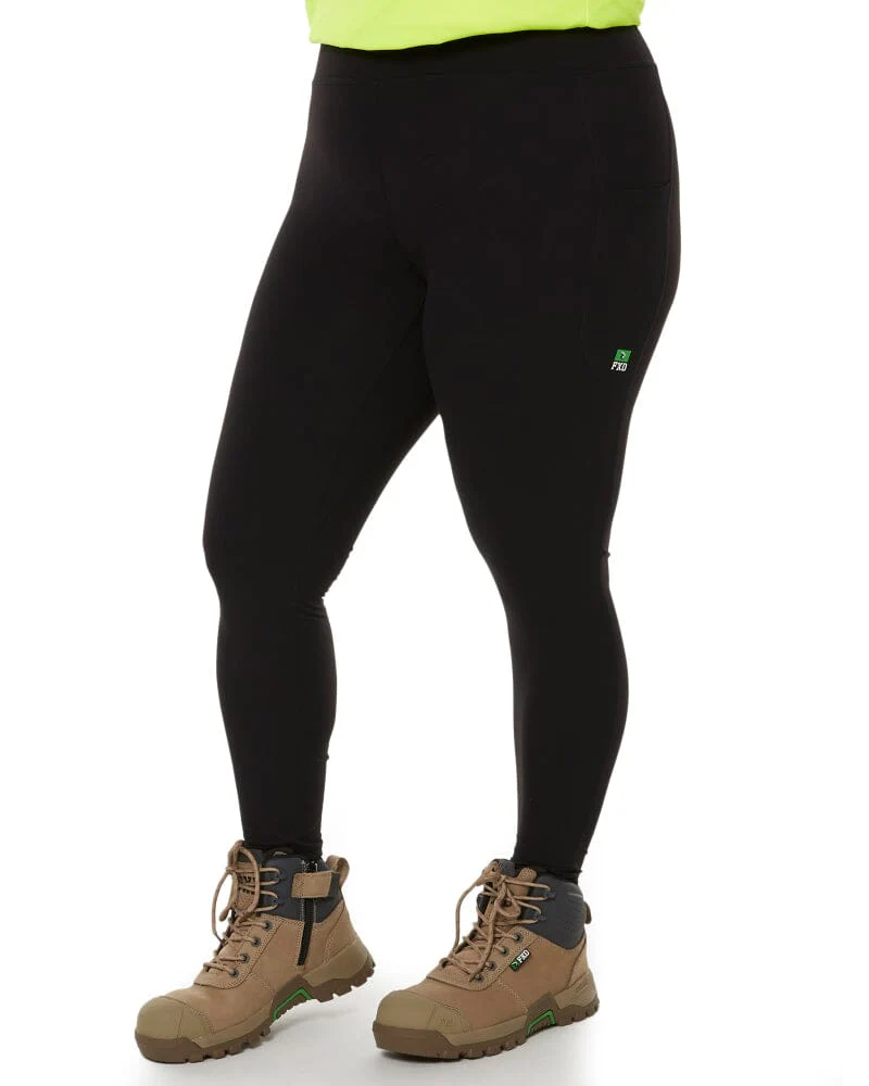 WP-9W Womens Work Legging - Black - Image 3