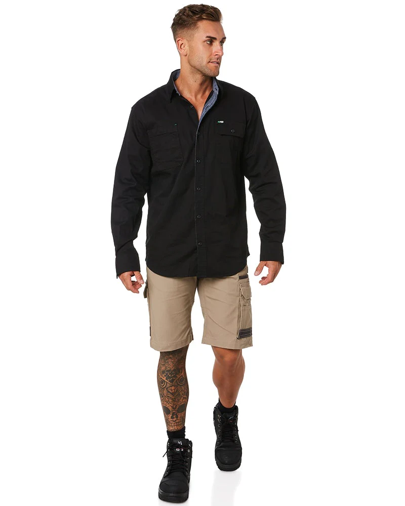 WS-1 Cargo Work Shorts - Khaki - Image 2