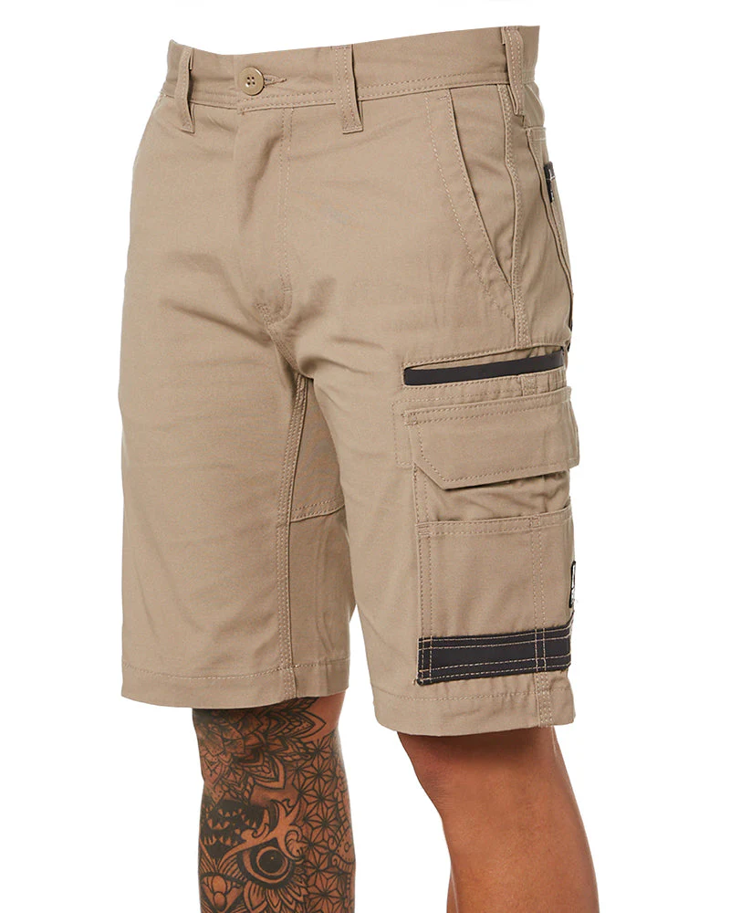 WS-1 Cargo Work Shorts - Khaki - Image 3