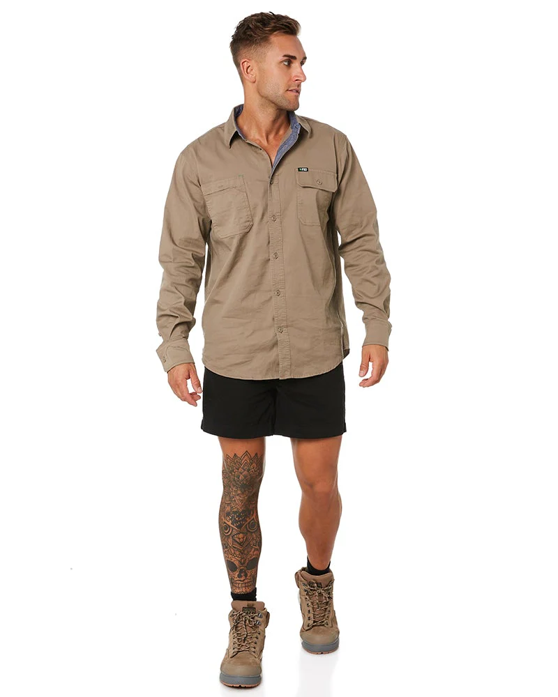 WS-2 Short Lightweight Work Shorts - Black - Image 2