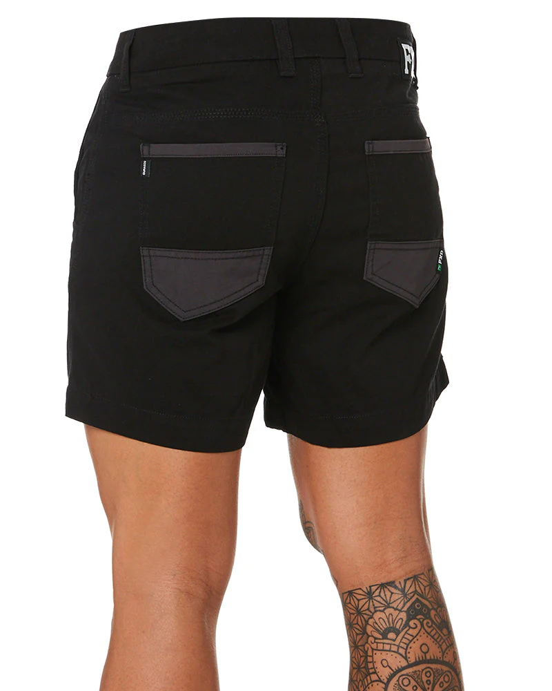 WS-2 Short Lightweight Work Shorts - Black - Image 4