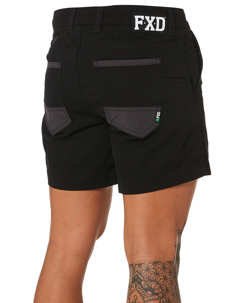 WS-2 Short Lightweight Work Shorts - Black - Image 5