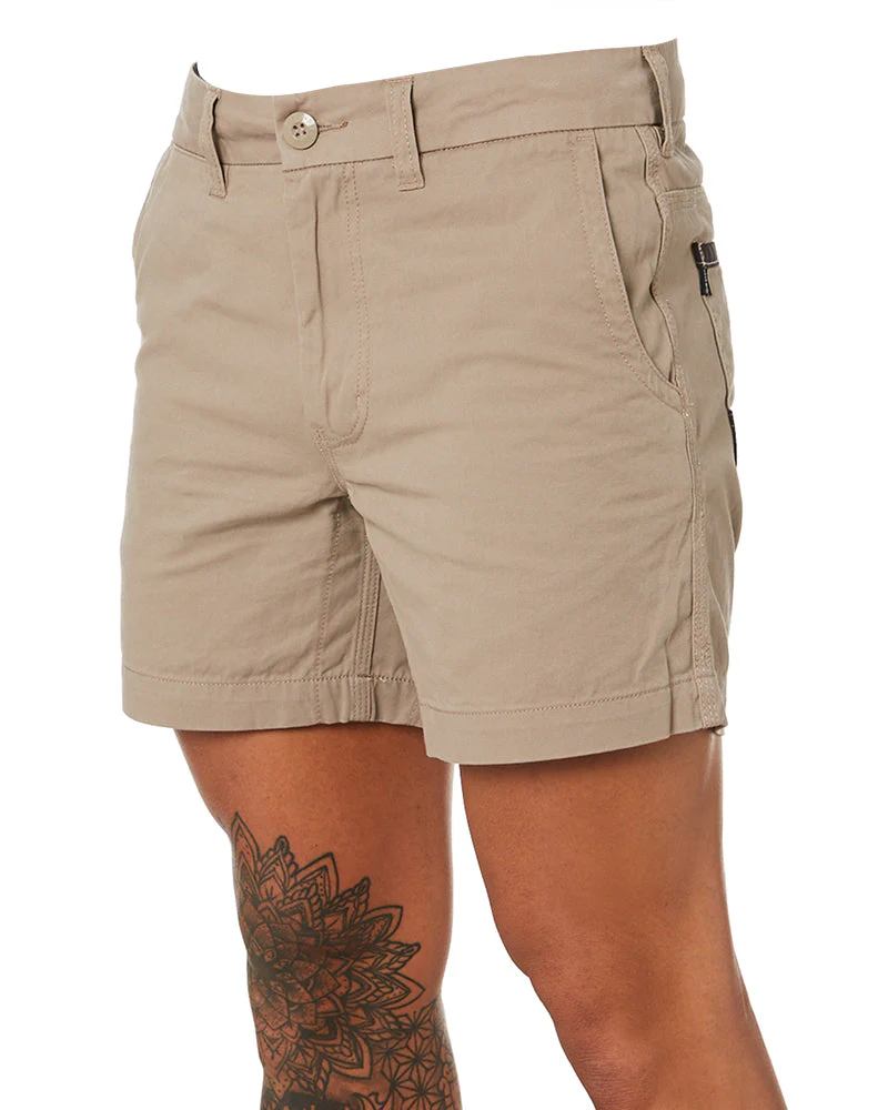 WS-2 Short Lightweight Work Shorts - Khaki - Image 3