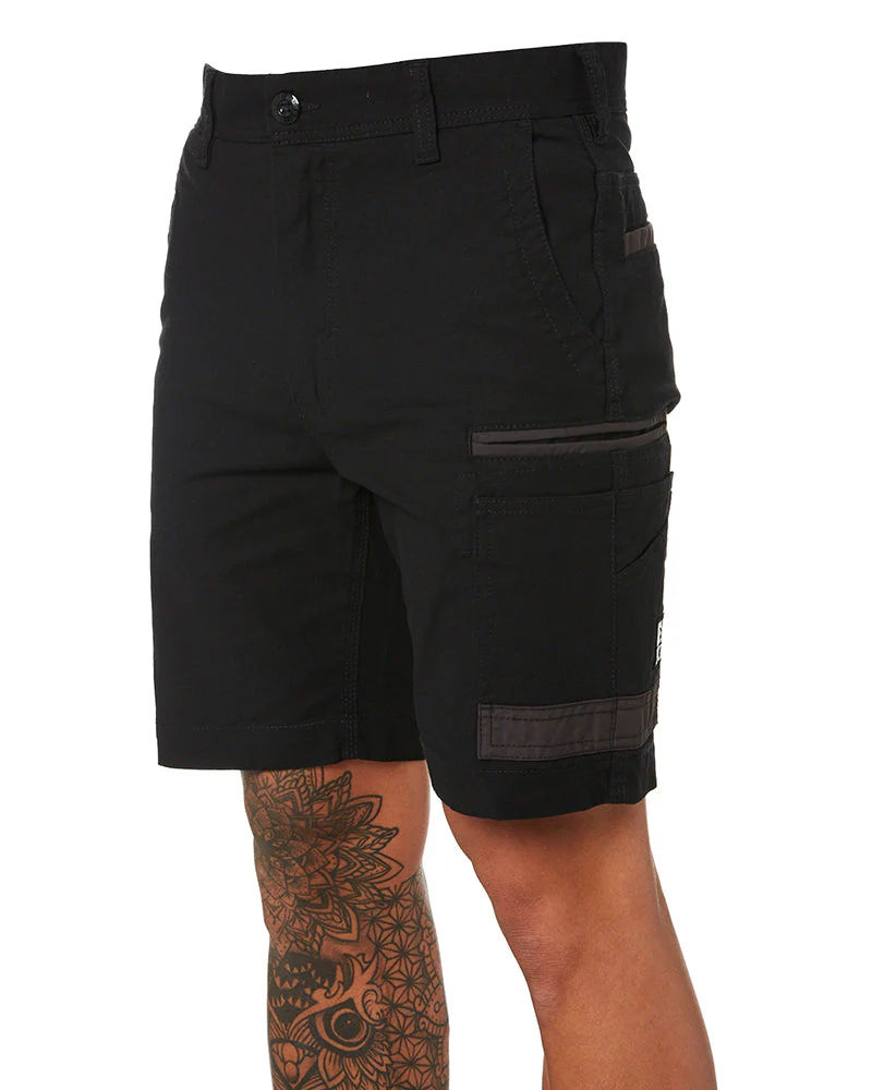 WS-3 Stretch Work Short - Black - Image 3