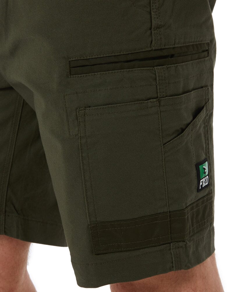 WS-3 Stretch Work Short - Green - Image 7
