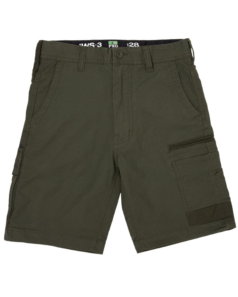 WS-3 Stretch Work Short - Green - Image 8