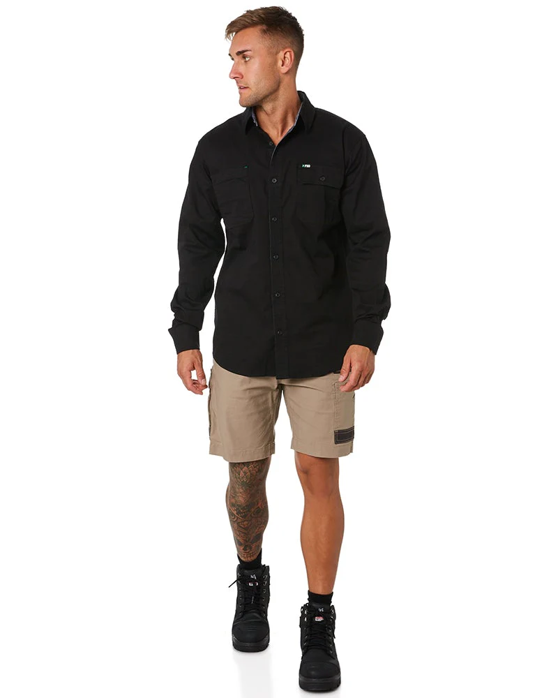 WS-3 Stretch Work Short - Khaki - Image 2