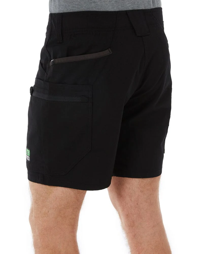 WS-6 Comfort Waist Stretch Cargo Short - Black - Image 6
