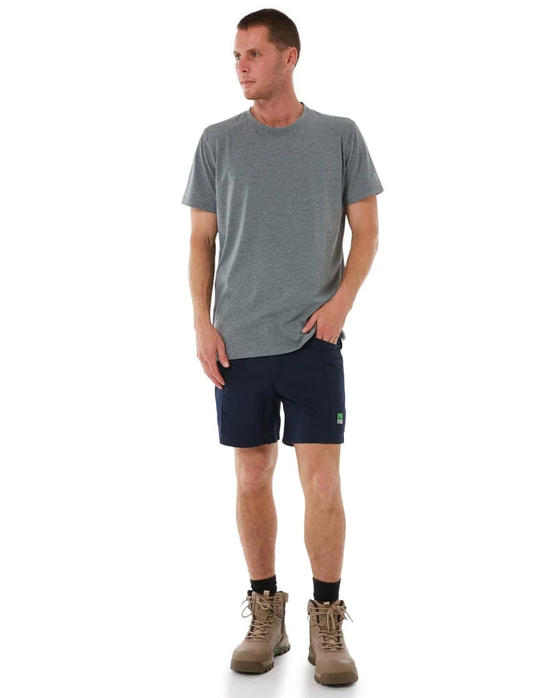 WS-6 Comfort Waist Stretch Cargo Short - Navy - Image 2