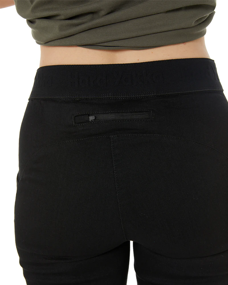 Womens Gladiator Jeggings - Black - Image 7