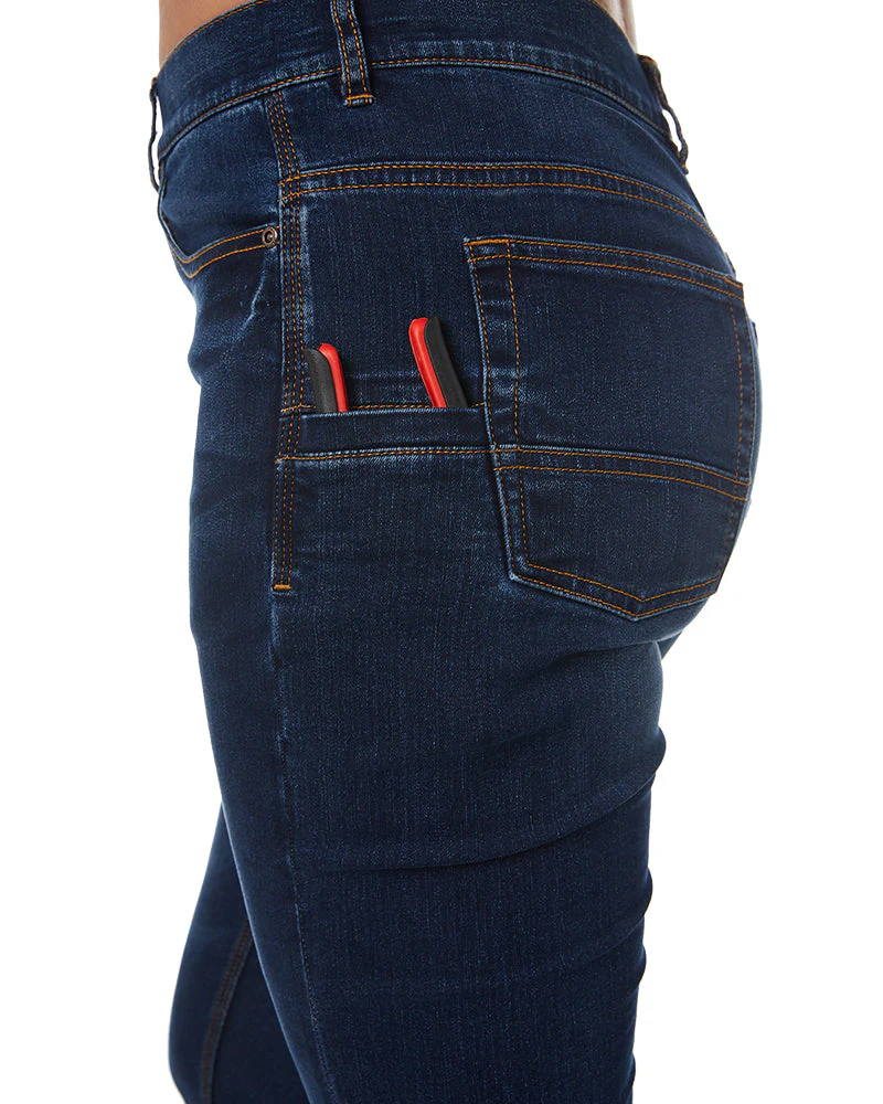 Womens Jeggings - Indigo - Image 7