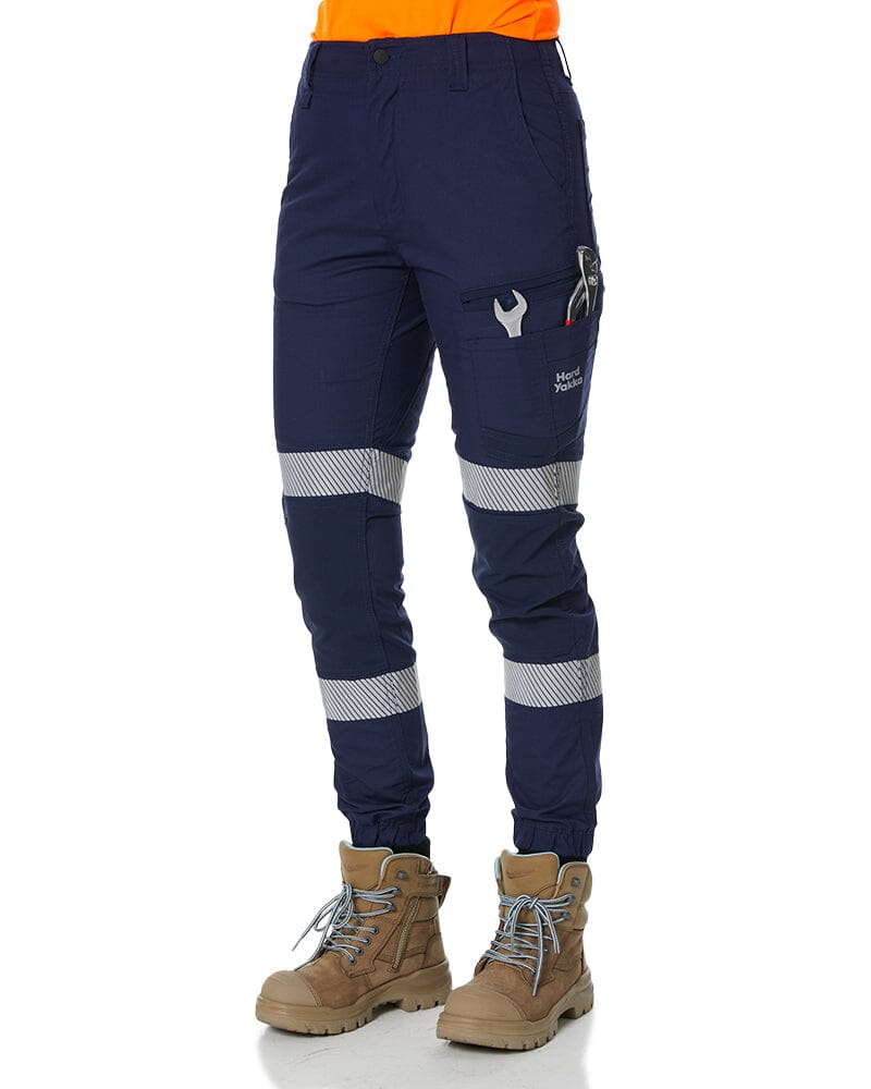 Womens Raptor Cuff With Tape - Navy - Image 3