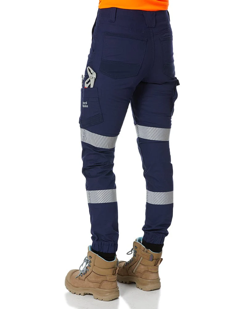 Womens Raptor Cuff With Tape - Navy - Image 4