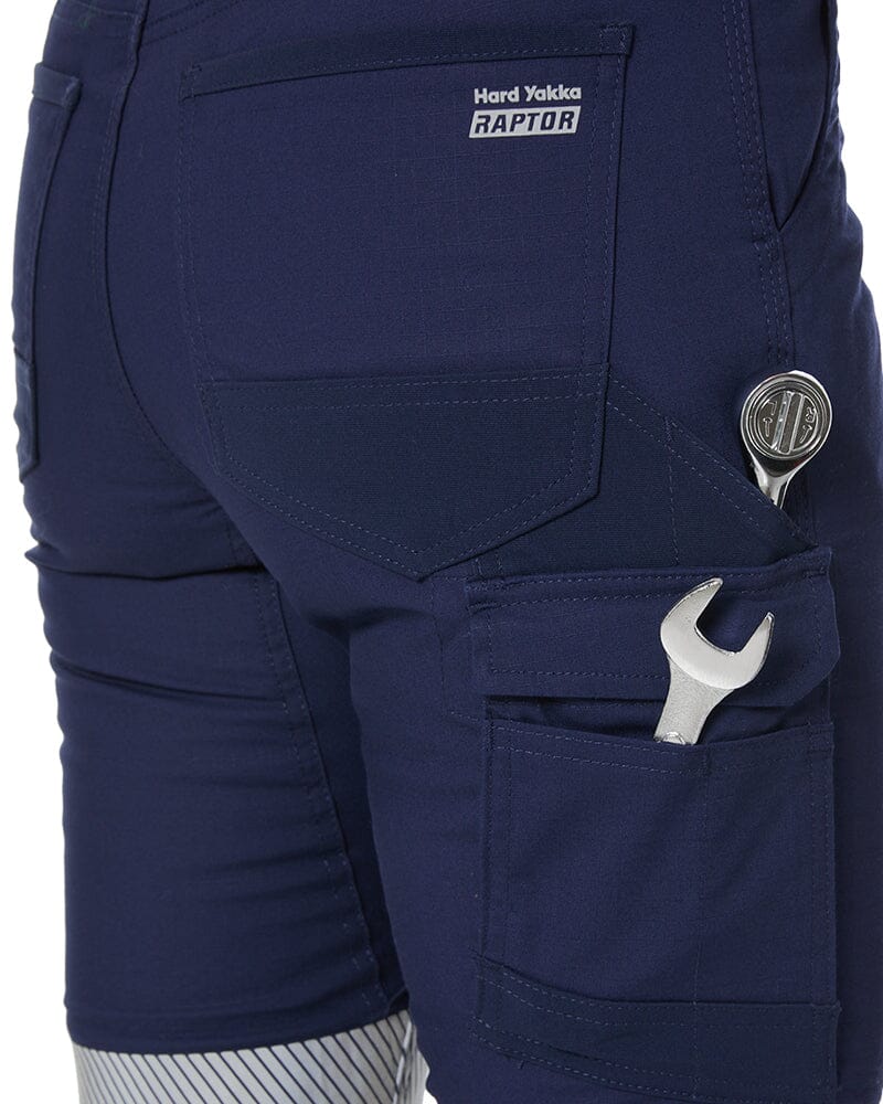 Womens Raptor Cuff With Tape - Navy - Image 6