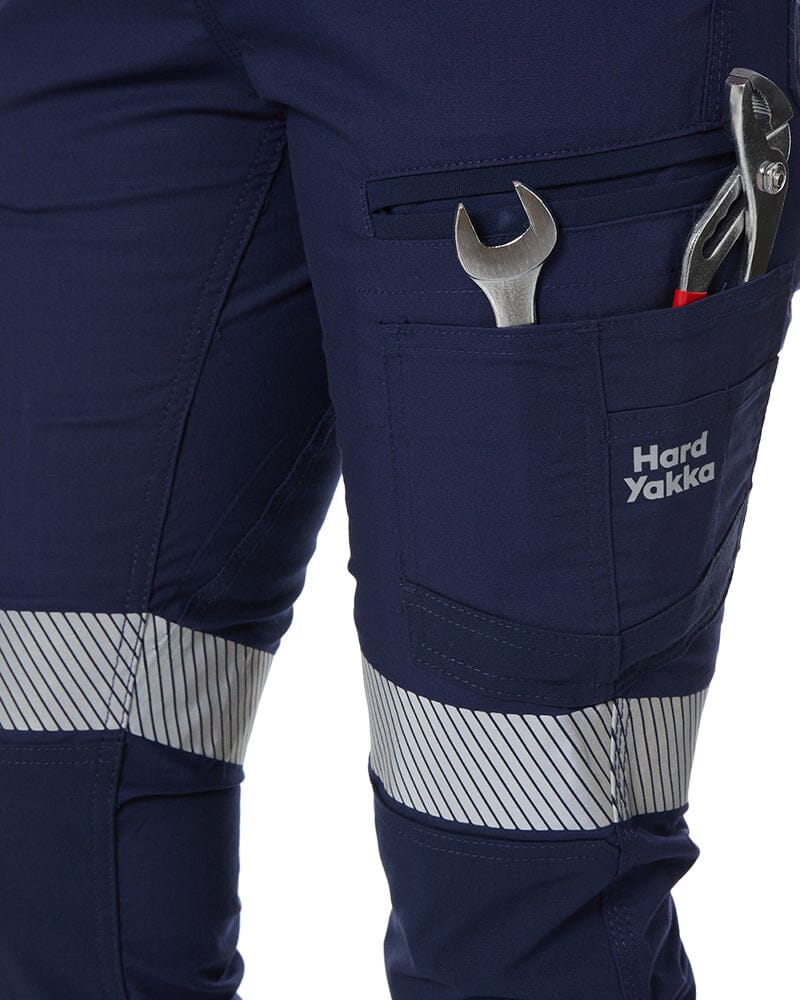 Womens Raptor Cuff With Tape - Navy - Image 8