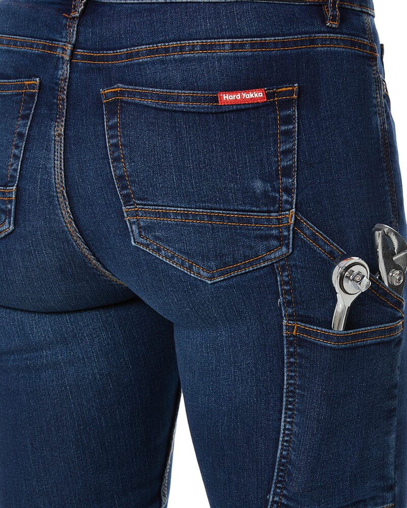 Womens Taped Jegging - Indigo - Image 6