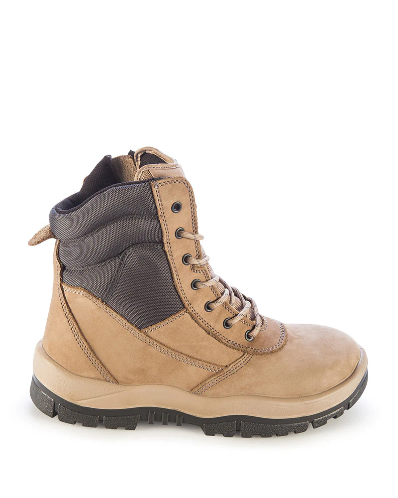 251 High Leg Zipsider Boot - Stone - Image 4