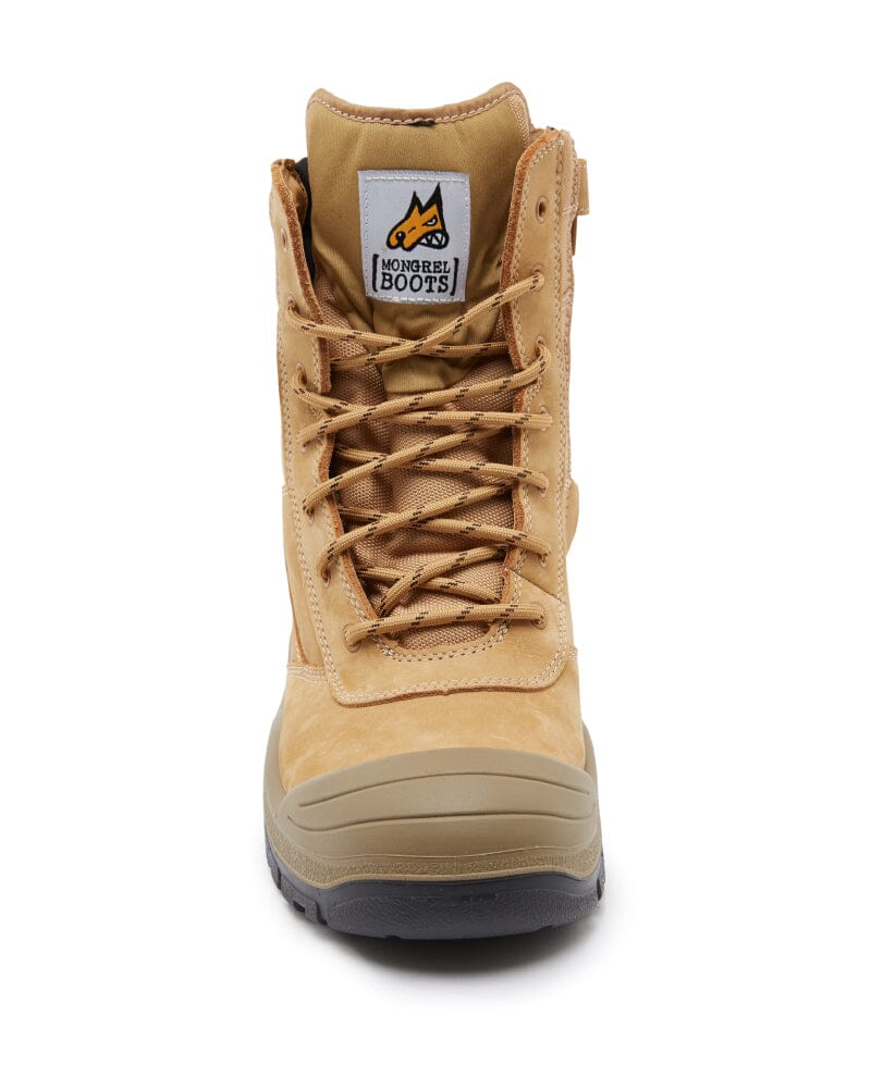 451 High Leg Zipsider Boot with Scuff Cap - Wheat - Image 5