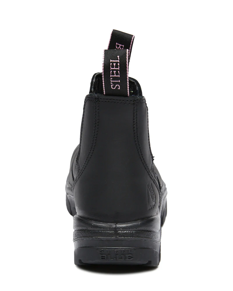 Ladies Hobart Elastic Sided Boot - Black - Image 3