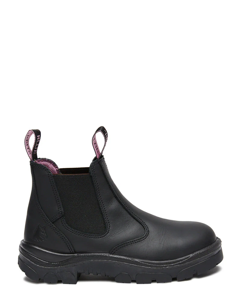 Ladies Hobart Elastic Sided Boot - Black - Image 4