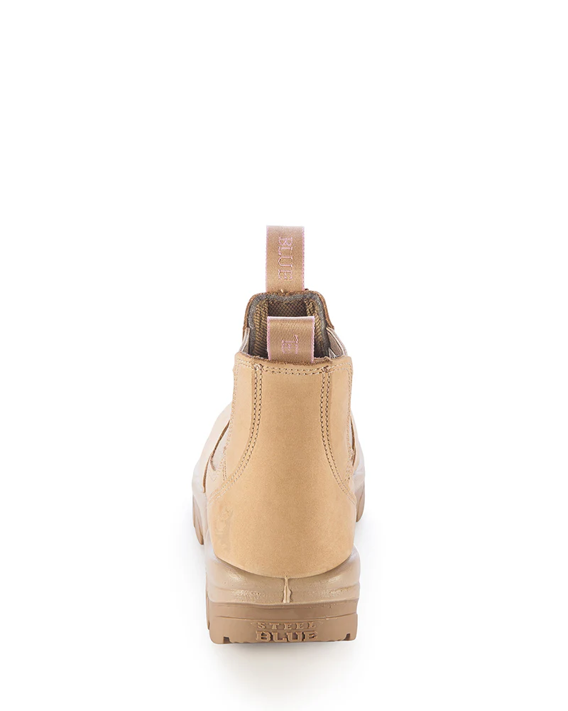 Ladies Hobart Elastic Sided Boot - Sand - Image 3