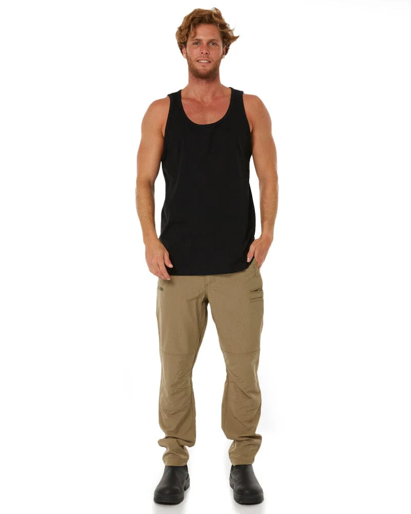 Classic Fit Singlet - Black - Image 2