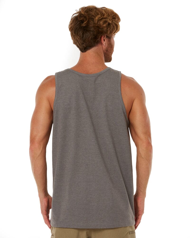Classic Fit Singlet - Grey Marle - Image 4