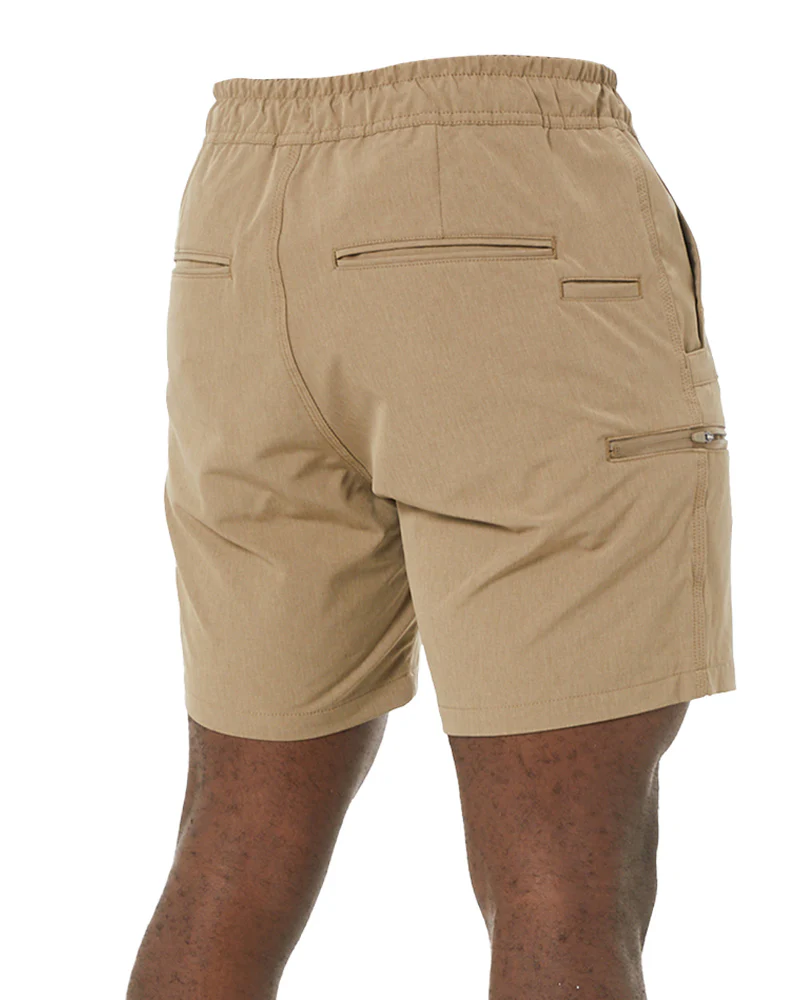 Jet-Lite Hybrid Shorts - Khaki - Image 5