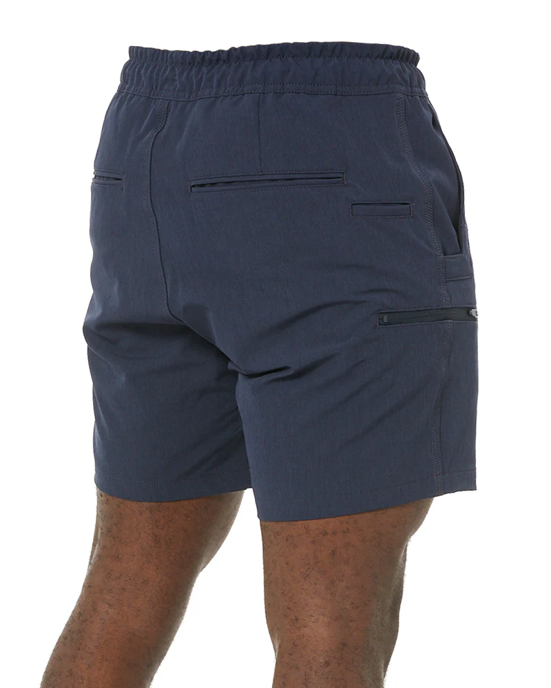 Jet-Lite Hybrid Shorts - Navy - Image 5