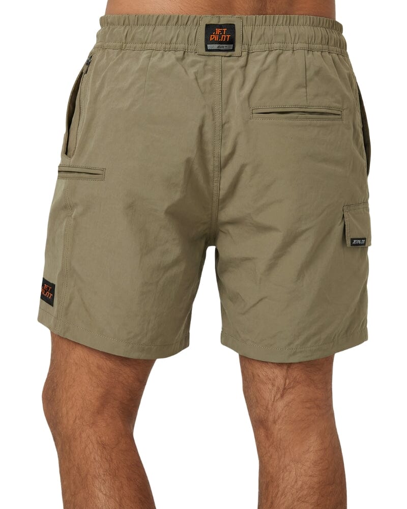 Jet-Lite Elastic Waist Walkshort - Khaki - Image 4