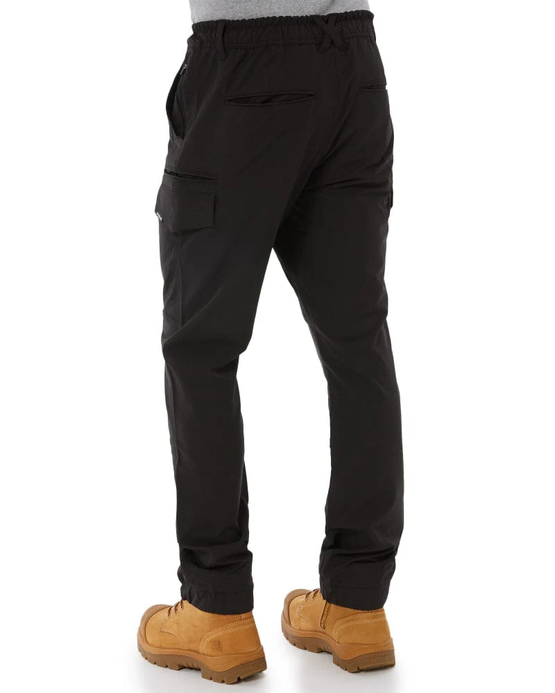 Jet-Lite Hybrid Elastic Waist Cuff Pant - Black - Image 4