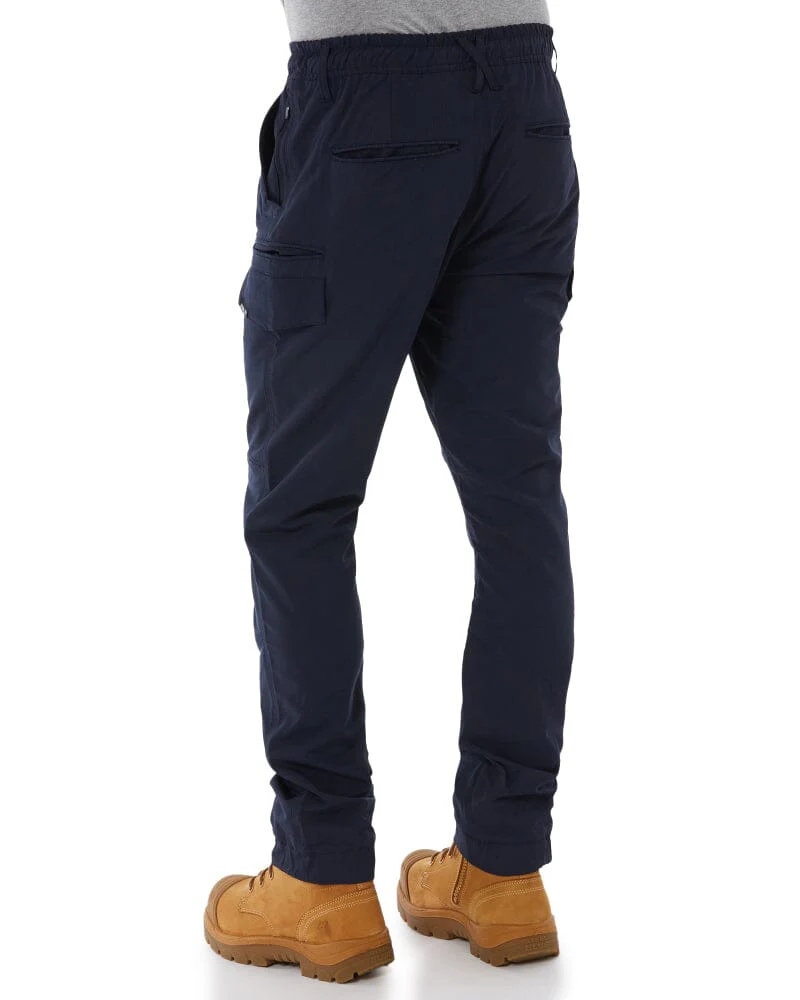 Jet-Lite Hybrid Elastic Waist Cuff Pant - Navy - Image 4