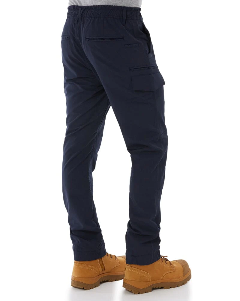 Jet-Lite Hybrid Elastic Waist Cuff Pant - Navy - Image 5
