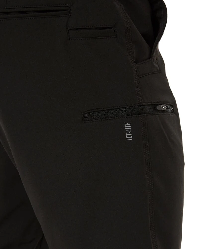 Jet-Lite Hybrid Elastic Waist Work Pants - Black - Image 6