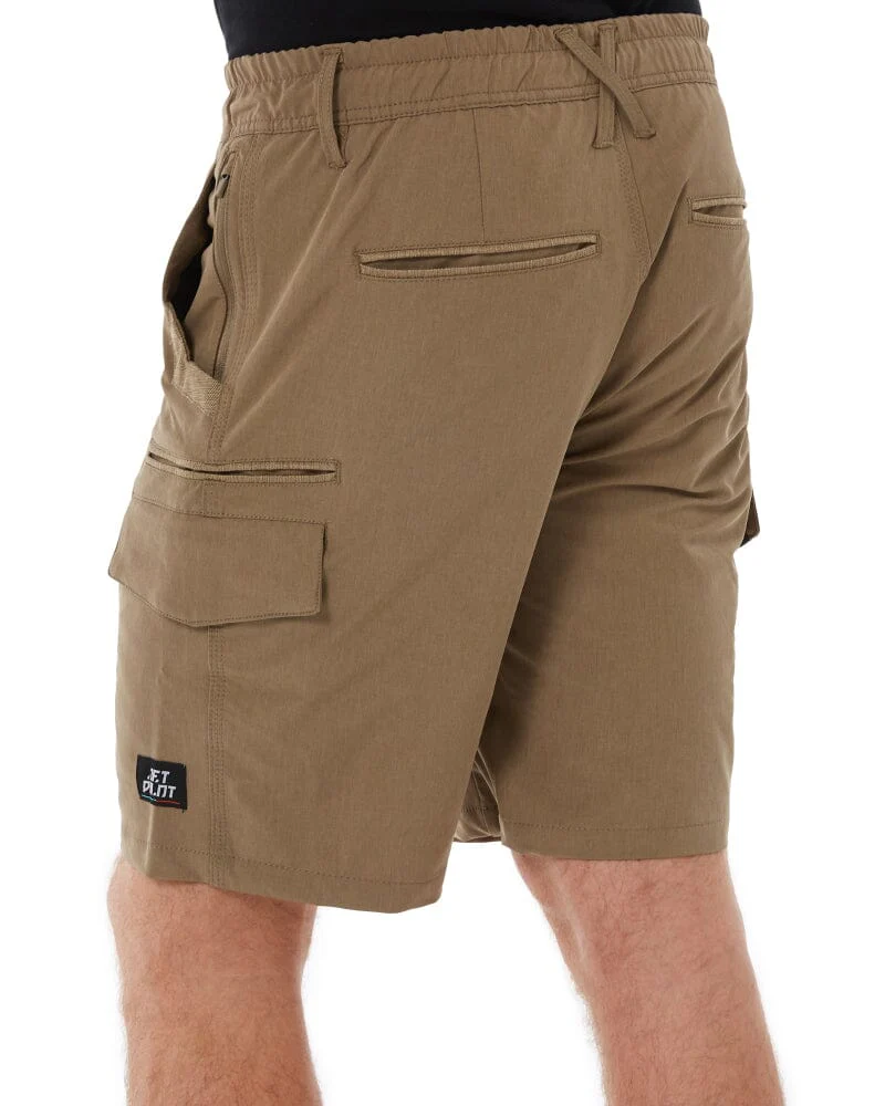 Jet-Lite Hybrid Utility Short - Khaki - Image 4