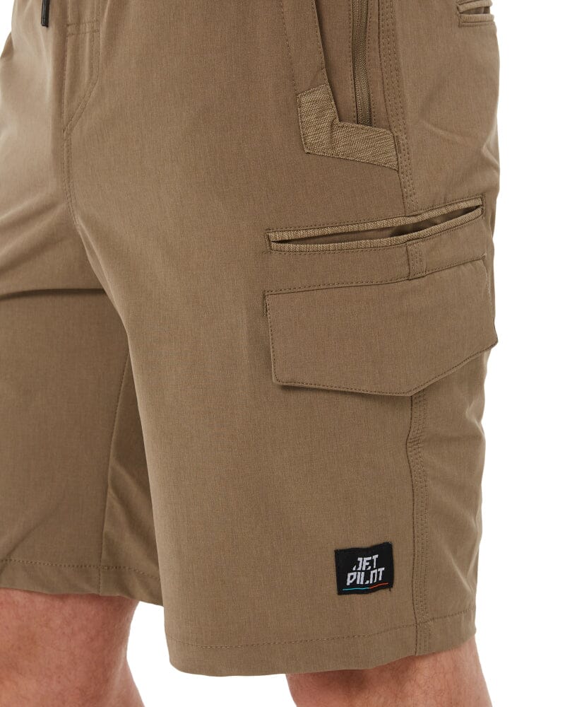 Jet-Lite Hybrid Utility Short - Khaki - Image 7