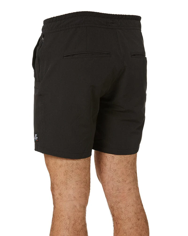 Tradies Jet-Lite Hybrid Shorts Value - Black - Image 4