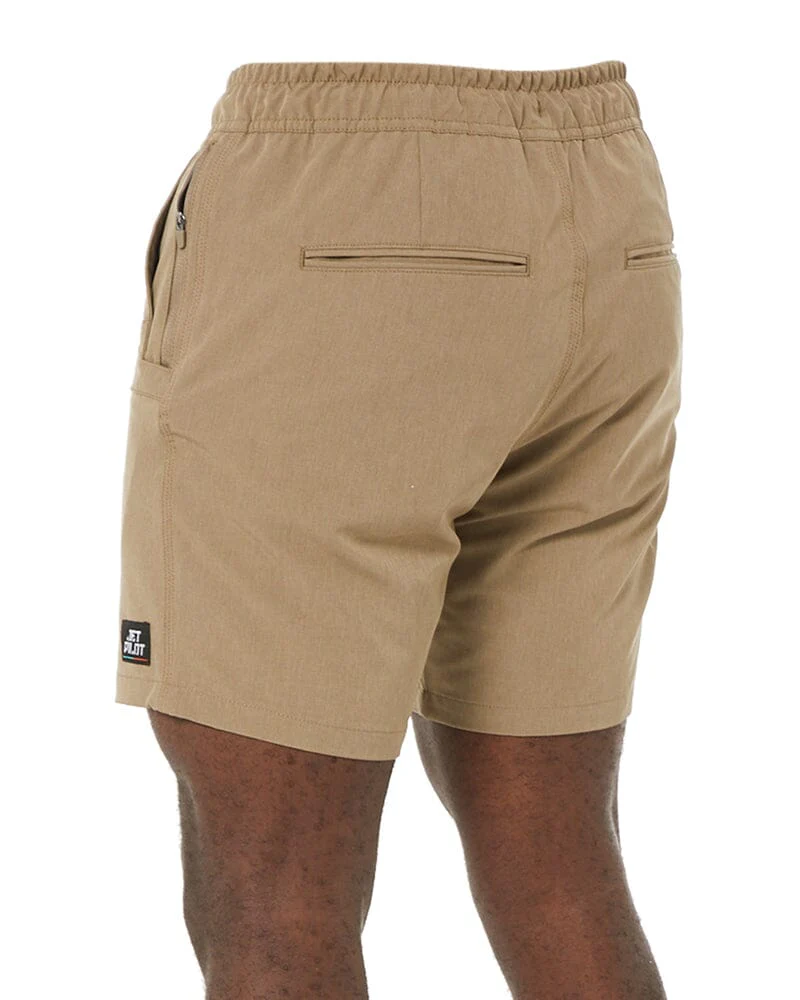 Tradies Jet-Lite Hybrid Shorts Value Pack -  Khaki - Image 4