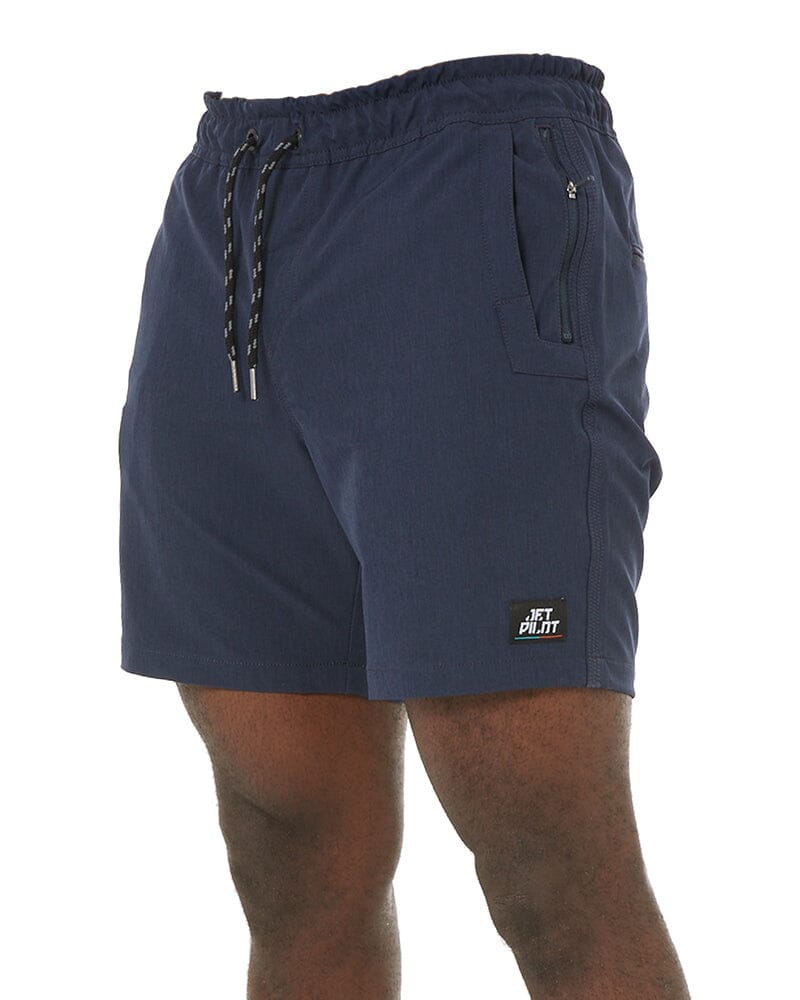 Tradies Jet-Lite Hybrid Shorts Value Pack - Navy - Image 3