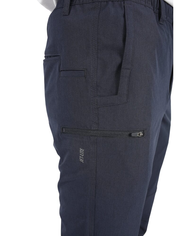 Tradies Jet-Lite Hybrid Elastic Waist Work Pants Value Pack - Navy - Image 4