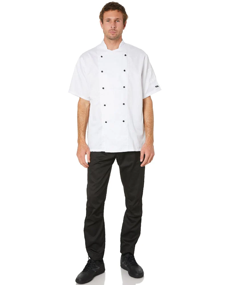 Kent Chefs SS Jacket - White - Image 2